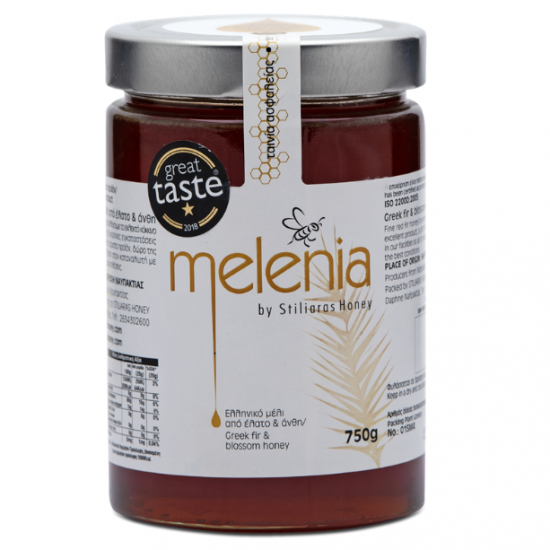 Melenia: Μέλι από Έλατο & Άνθη 750gr