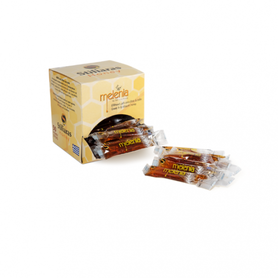 Melenia: Μέλι από Έλατο & Άνθη 8gr (stick)